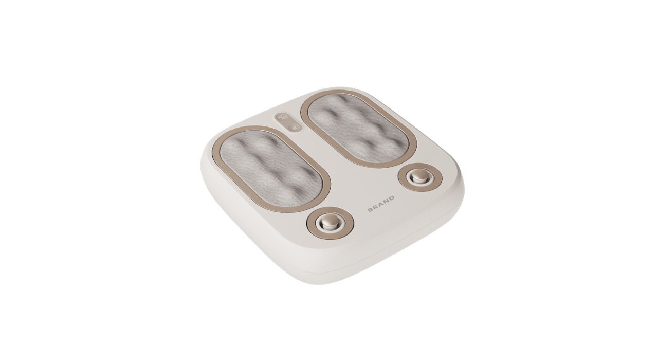Wireless Tapping Plate Foot Massager Platform with Infrared Heating