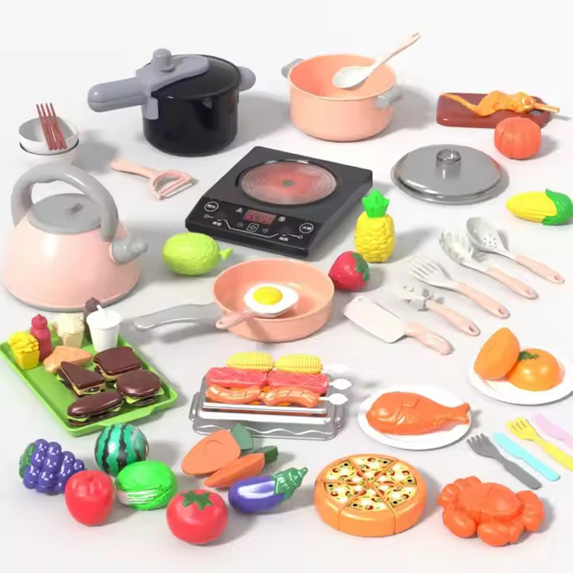 Kids Kitchen Toy Play House Kitchen Toy Cutting Fruit Toy Kitchen Ware Toy