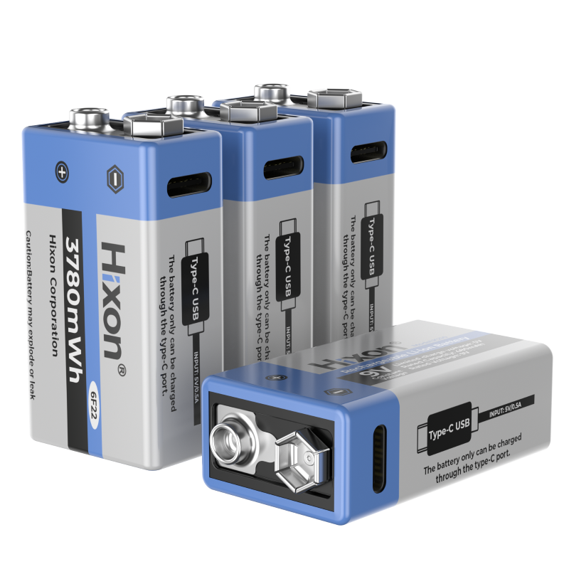 Hixon 9V（6F22）Lithium-ion polymer 480mAh/9.0V