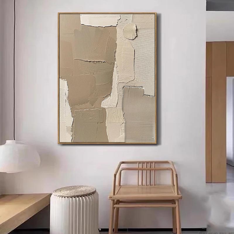 Framed Canvas Print Wall Art White Geometric Line Spiral Duo Abstract Shapes Illustrations