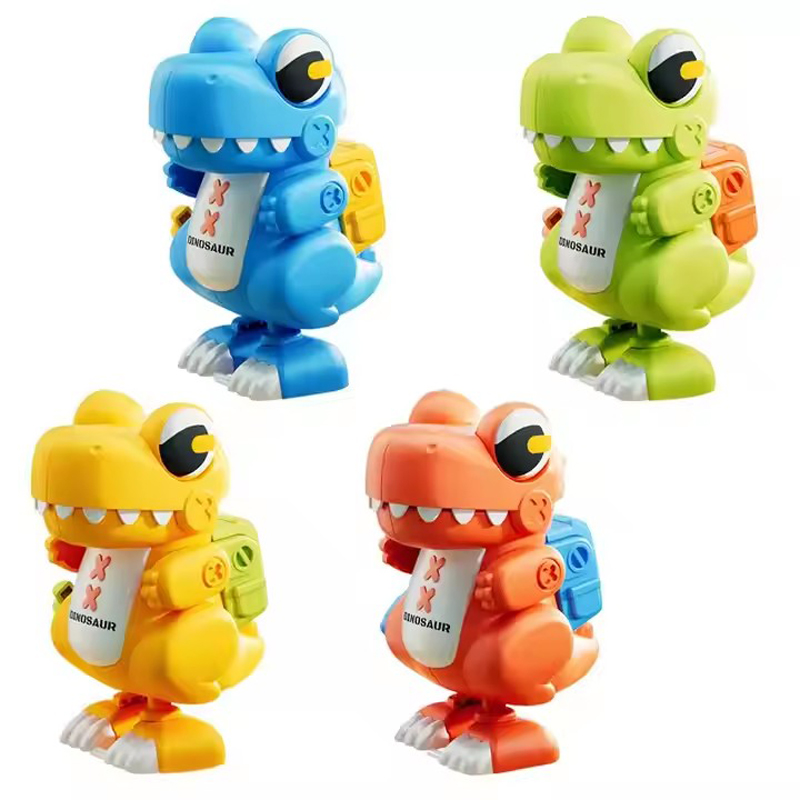 Wind Up Dinosaur Toy Clockwork Toy Kids Educational Toy