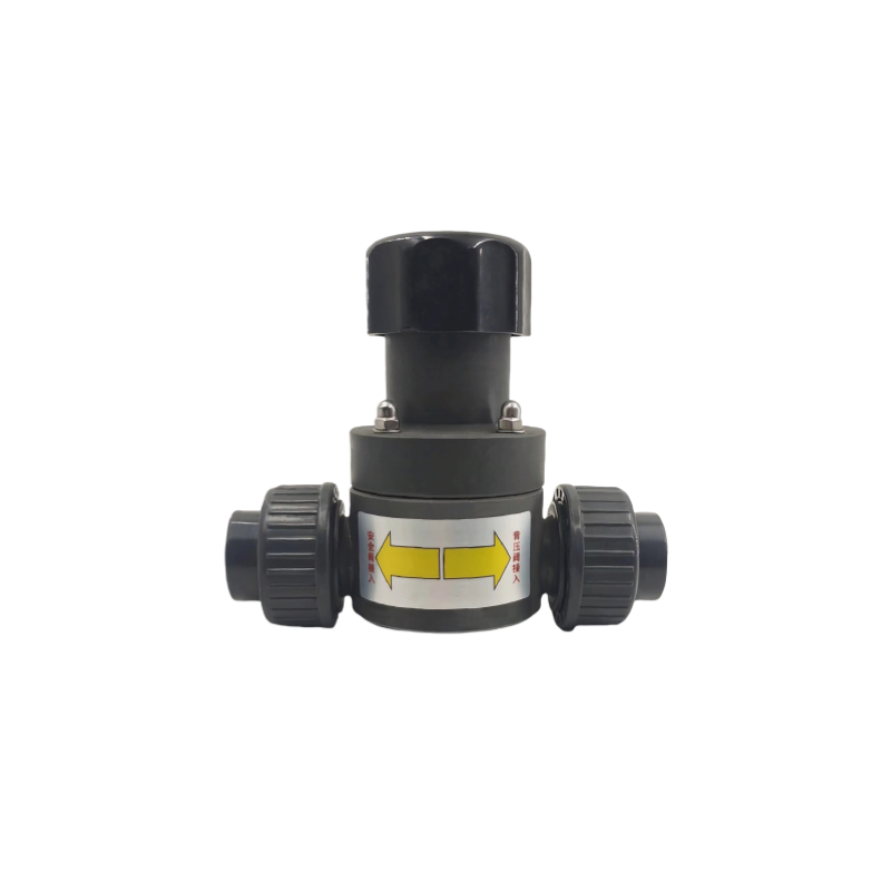 Durable PVC CPVC UPVC Back Pressure Control Safety Valve for Industrial Applications