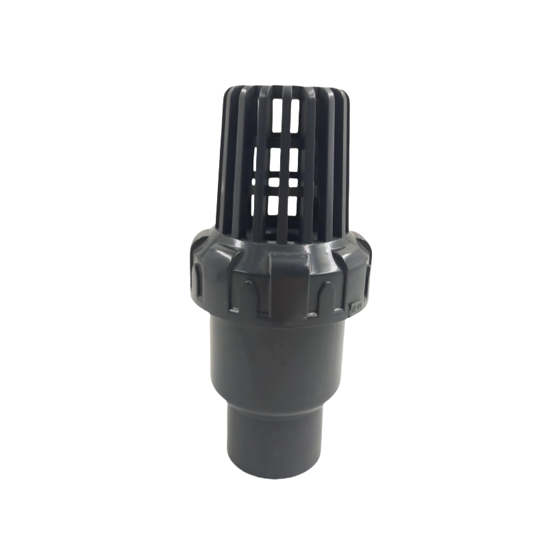 UPVC PVC-U Plastic Flanged Foot Valve and Swing Bottom Valve DN65-DN200 for Water Pipe Systems