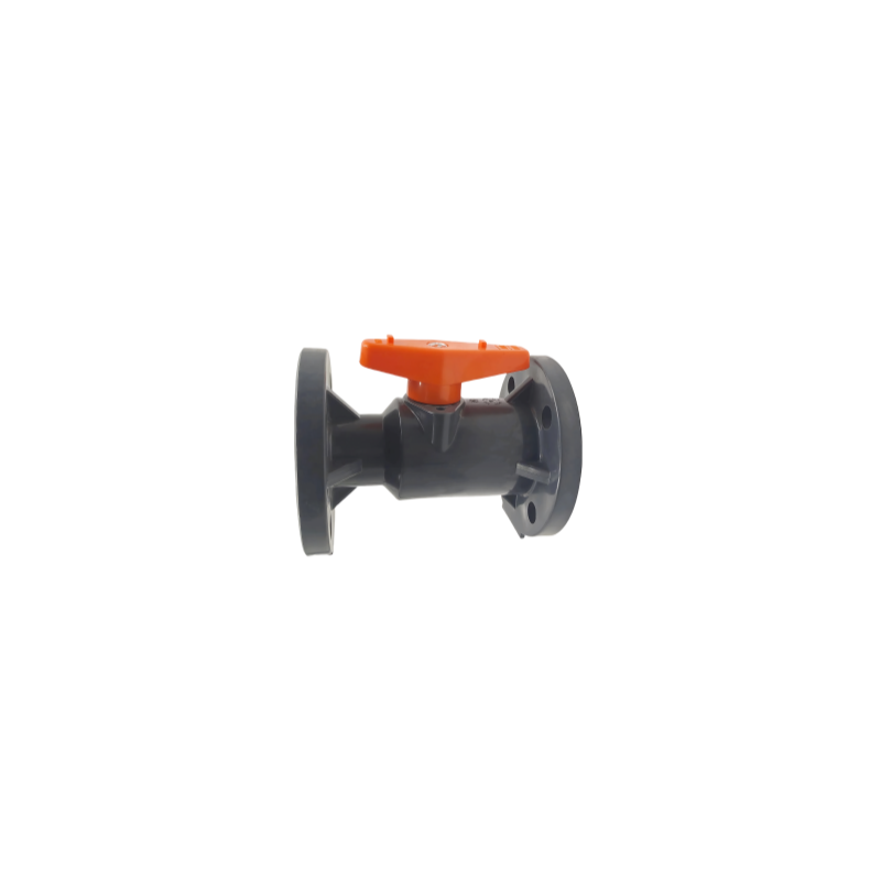 Plastic One-Piece Manual UPVC Flanged Ball Valve with Flanged Double Joint UPVC Ball Valve
