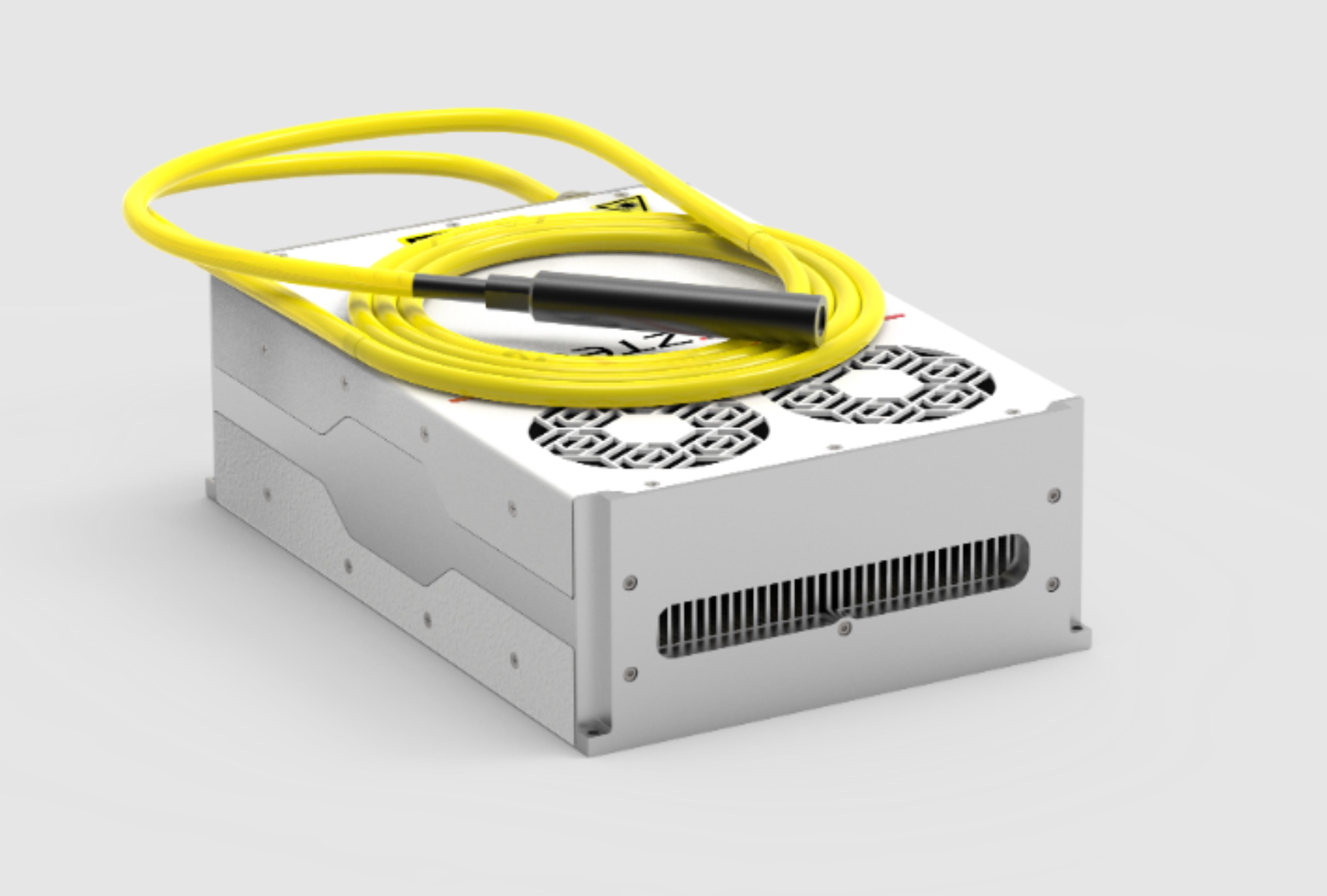 Small-sized 100W MOPA Pulsed Fiber Laser Source in Stock suit for Portable Laser Cleaning Machine