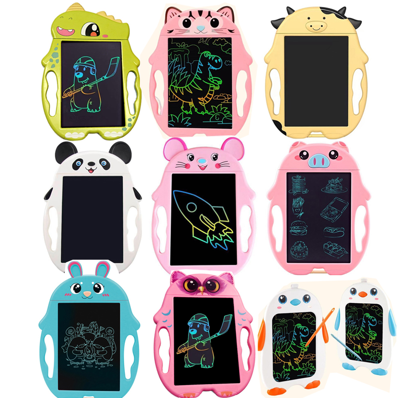 Kids Colorful Painting Writing Board Toy Cartoon Electronic Drawing Board Toy Educational Toy