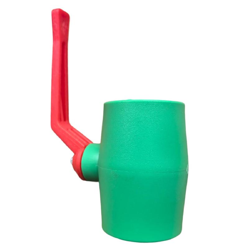 High quality and low price Plastic handle PPR copper ball valve