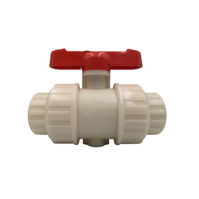 Premium ABS Plastic Double Union Ball Valve for Chemicals