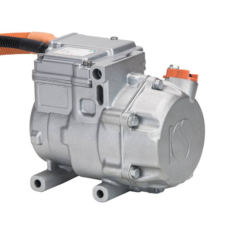 Posung 34cc 72v electric vehicle air conditioning compressor R134a/R1234yf DC scroll compressor