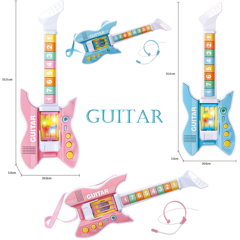 Mini Guitar Toy Children Music Learn Toy Electric Instrument Toy Musical Toys