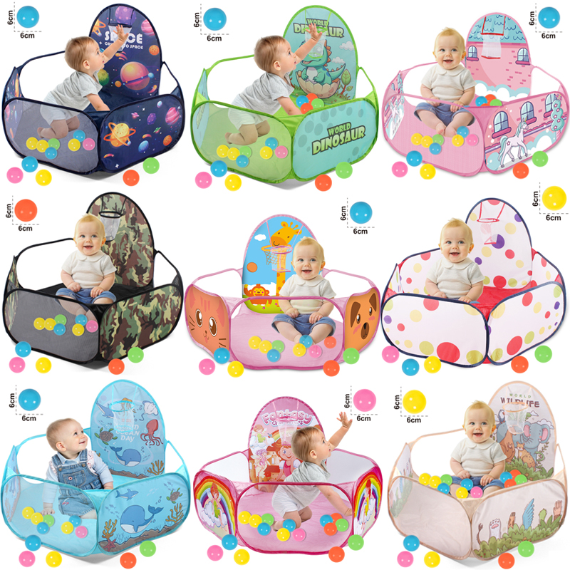 Baby Tent Ball Pool Toy Kids Fence Toy Foldable Indoor Playpen Toy