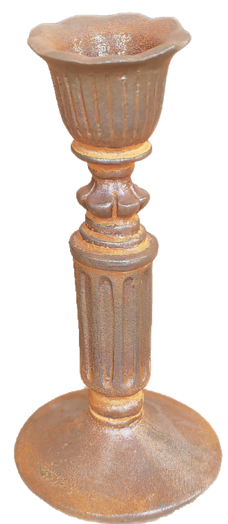 Striped candlestick