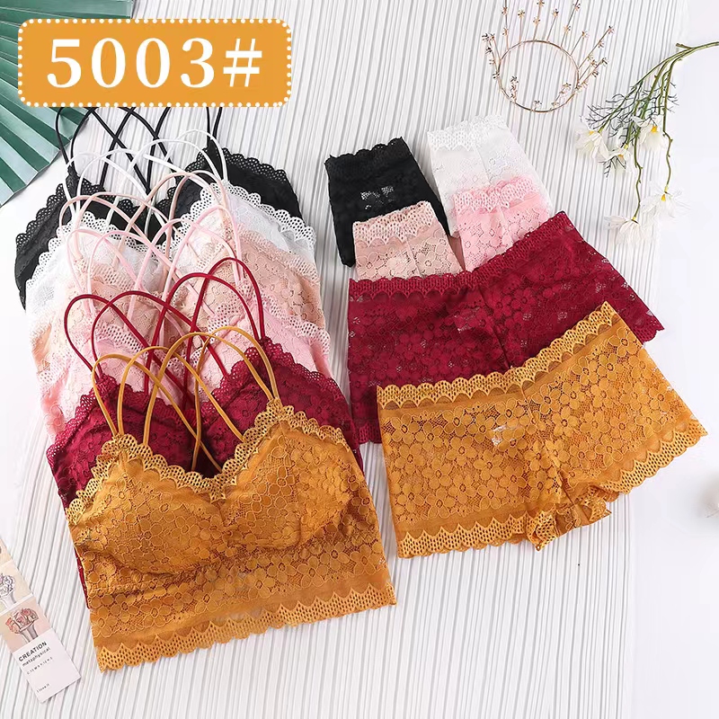 Lace bra set