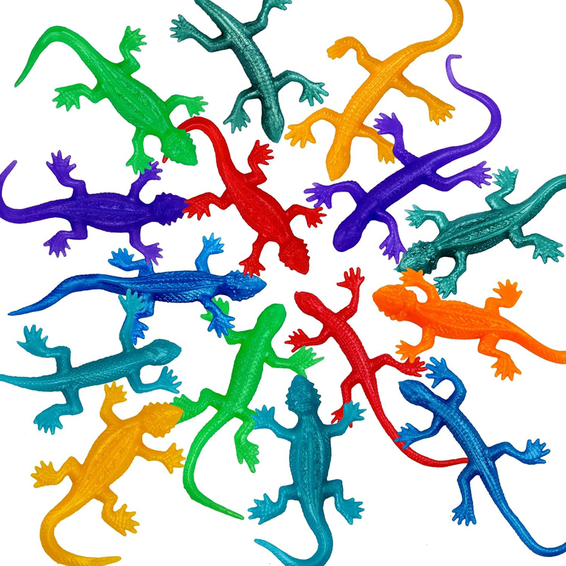 Soft Rubber Lizard Toy Halloween Decoration Toy TPR Toy Party Favors Toy