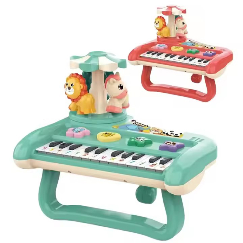 Multifunctional Cartoon Piano Toy Kid Musical Toy Instrument Toy Educational Toy