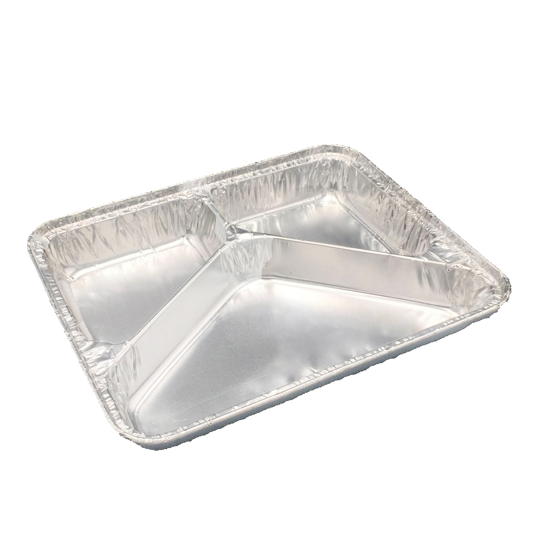 Disposable Multi-Section Aluminum Foil Trays | Perfect for Meal Prep, Baking, and Takeout