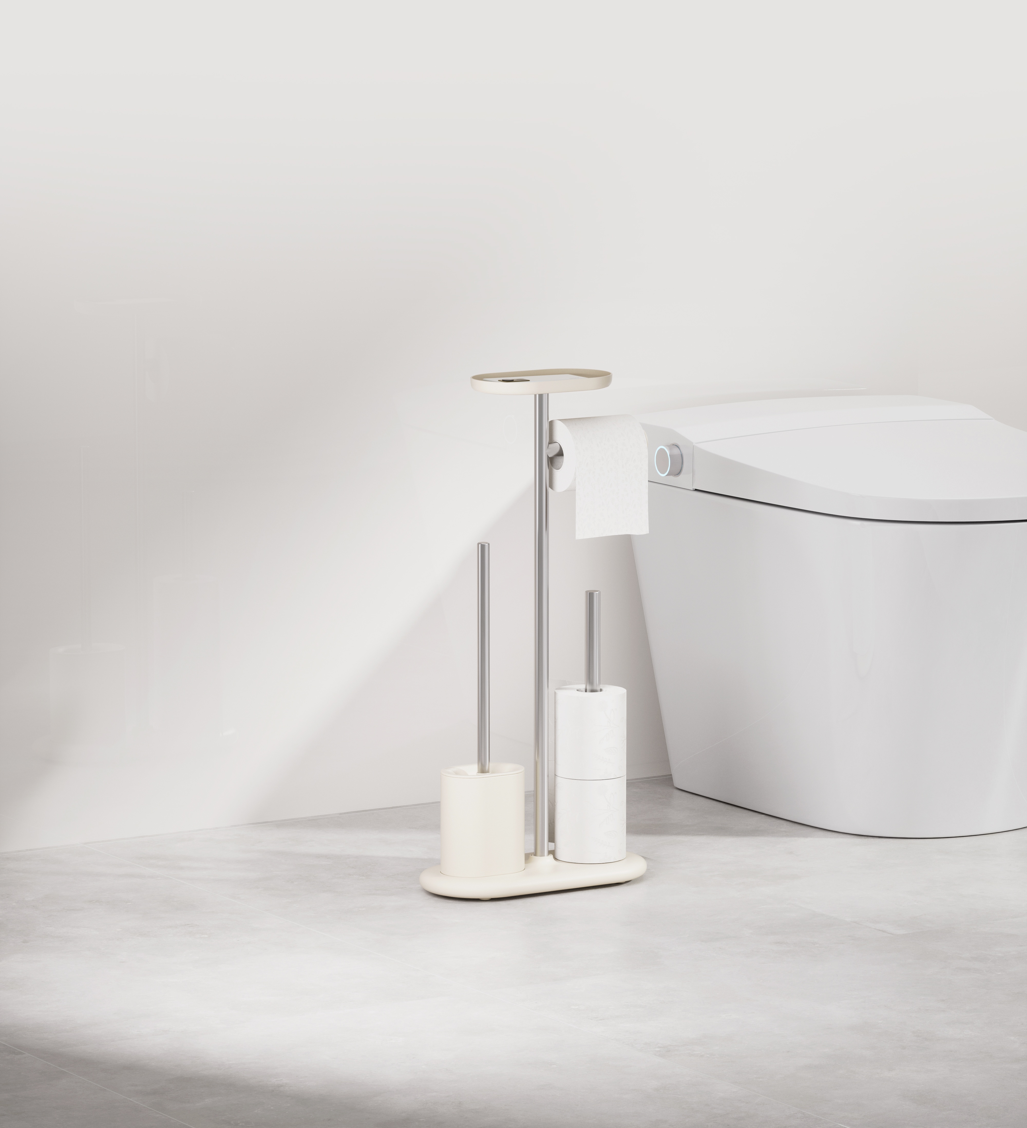 Toilet Brush &Toilet Paper Holder