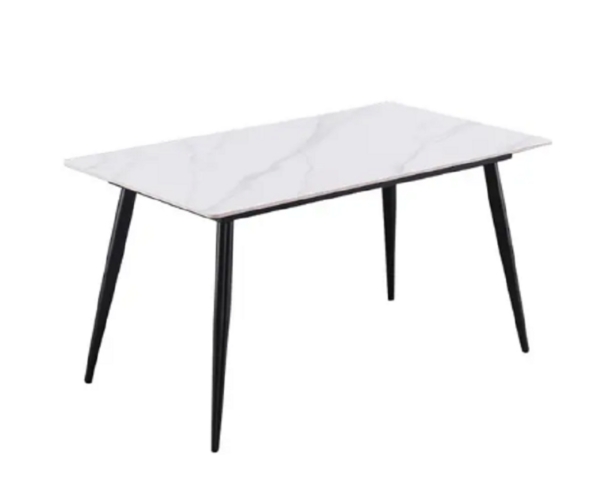 Romance Dining table Newest Design Luxury Dining Table Rectangular Ceramic Tables for Restaurant