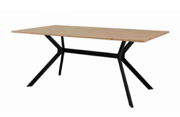 Romance Dining table Best Selling Dining Room Furniture Factory Wholesale MDF Top With Metal Base