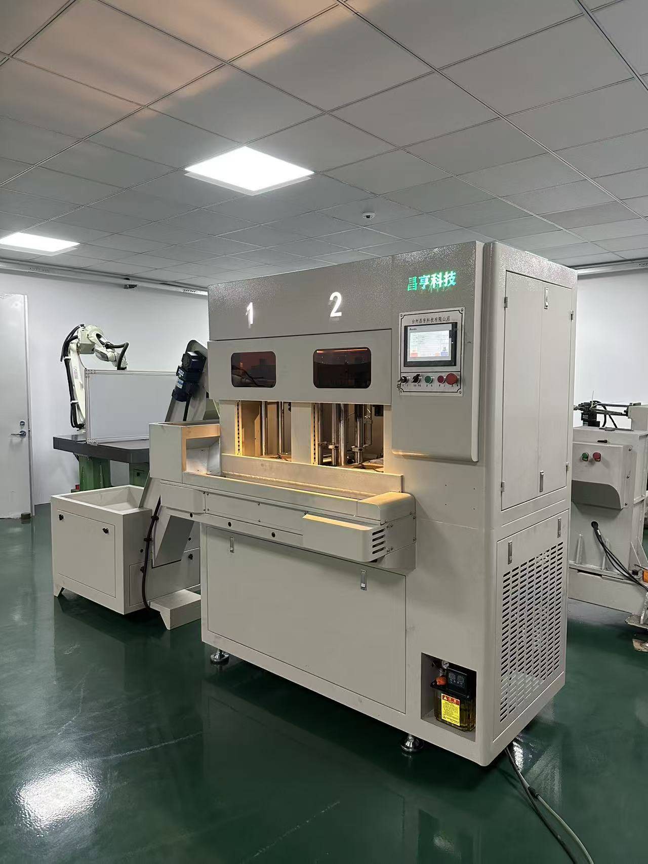Changheng Technology,Double station edge cutting machine,Machining