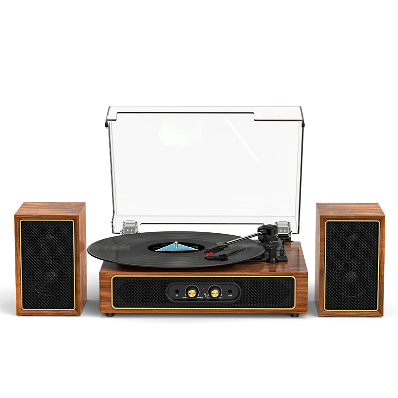 Bluetooth Turntable Player with External Speakers
