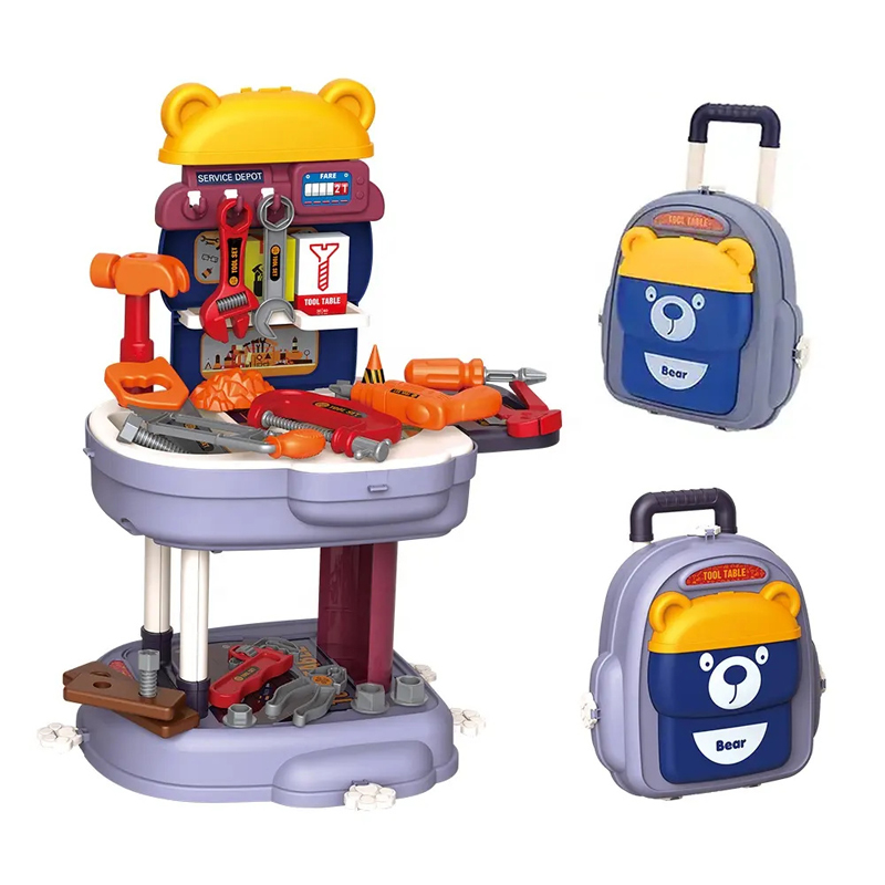 Multifunctional Tool set backpack Toy Kids Simulation Toy Tool Toys Pretend Play Toy