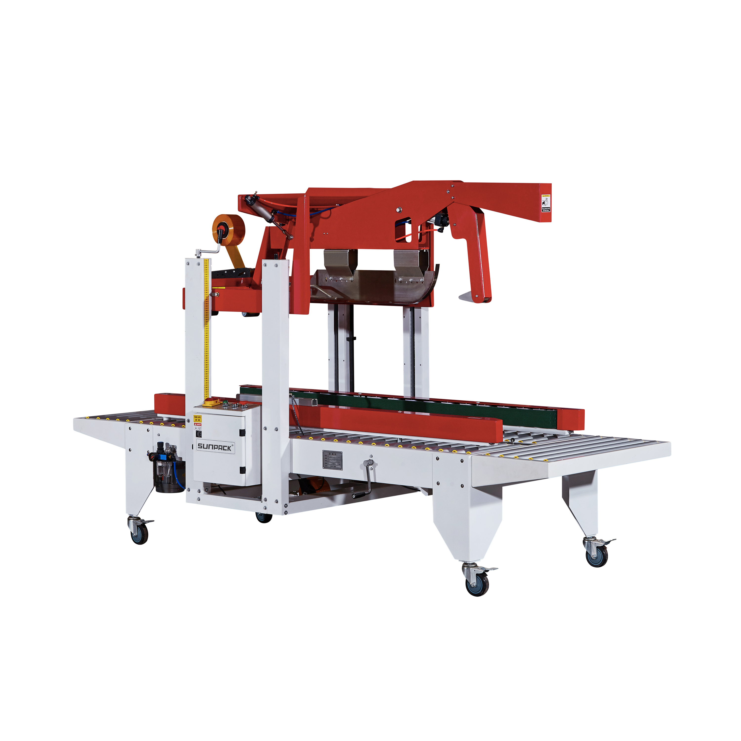 XT-558FD semi-automatic flap folding case sealer