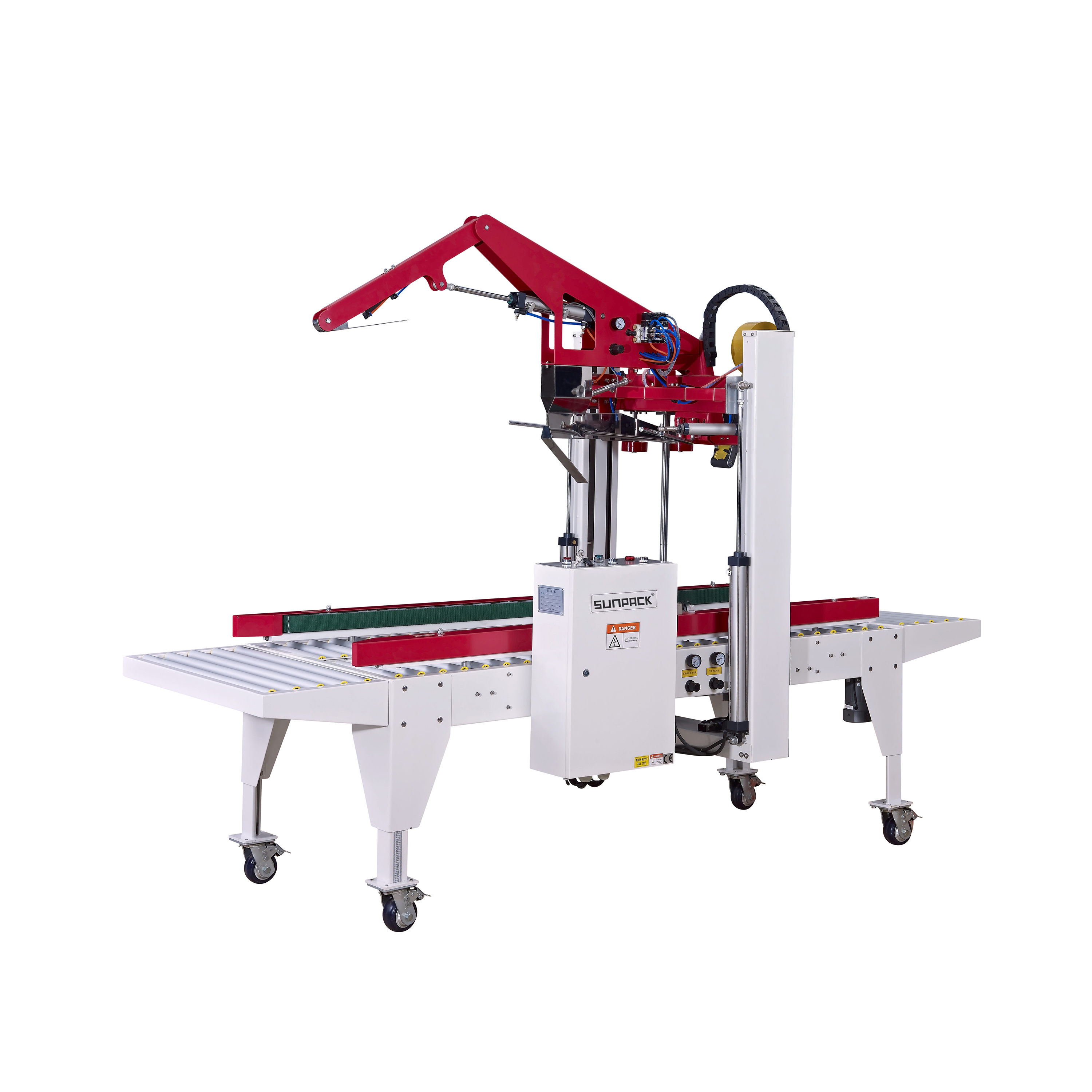 XT-558AF automatic flap folding carton sealer