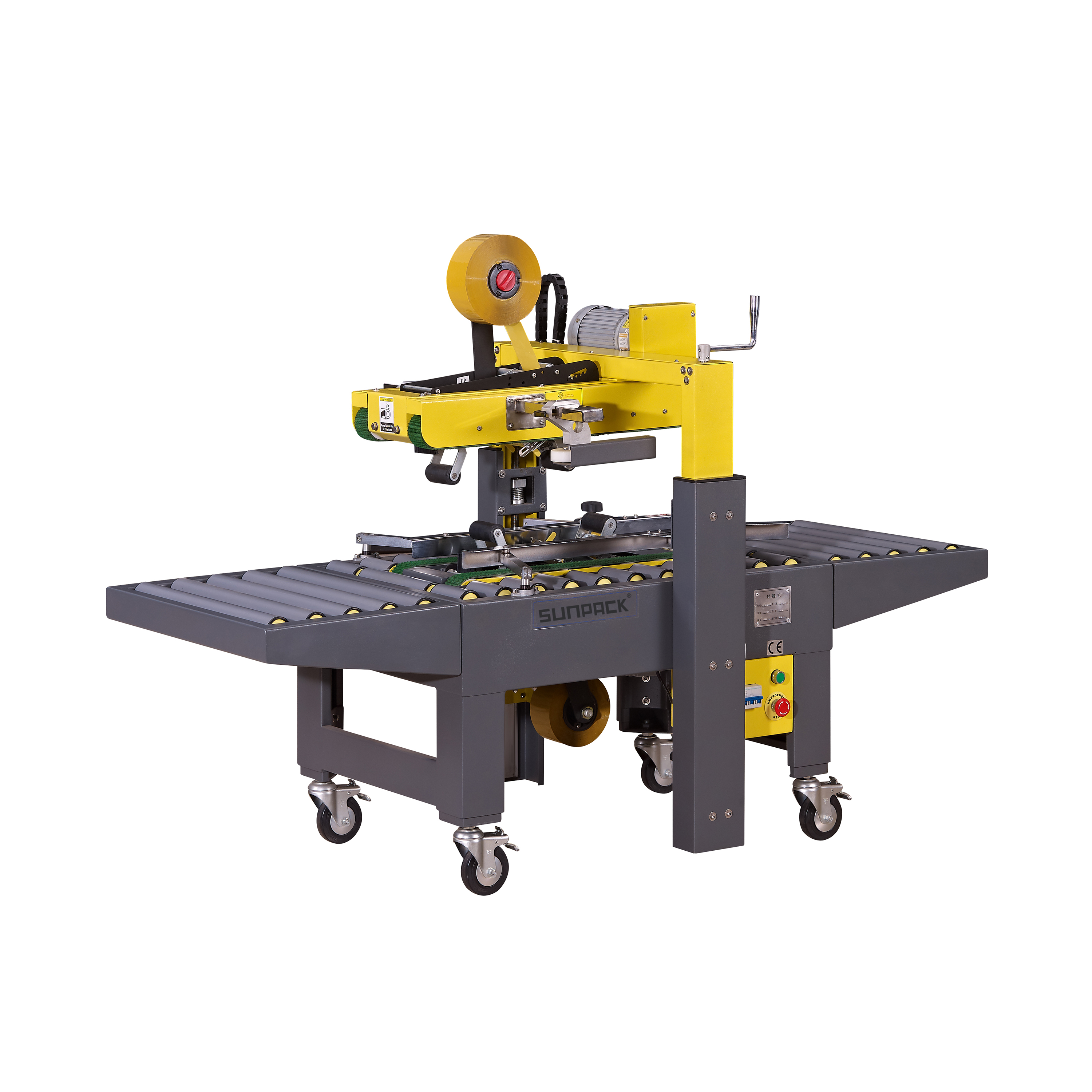 XT-CTB355 top bottom belts case sealer