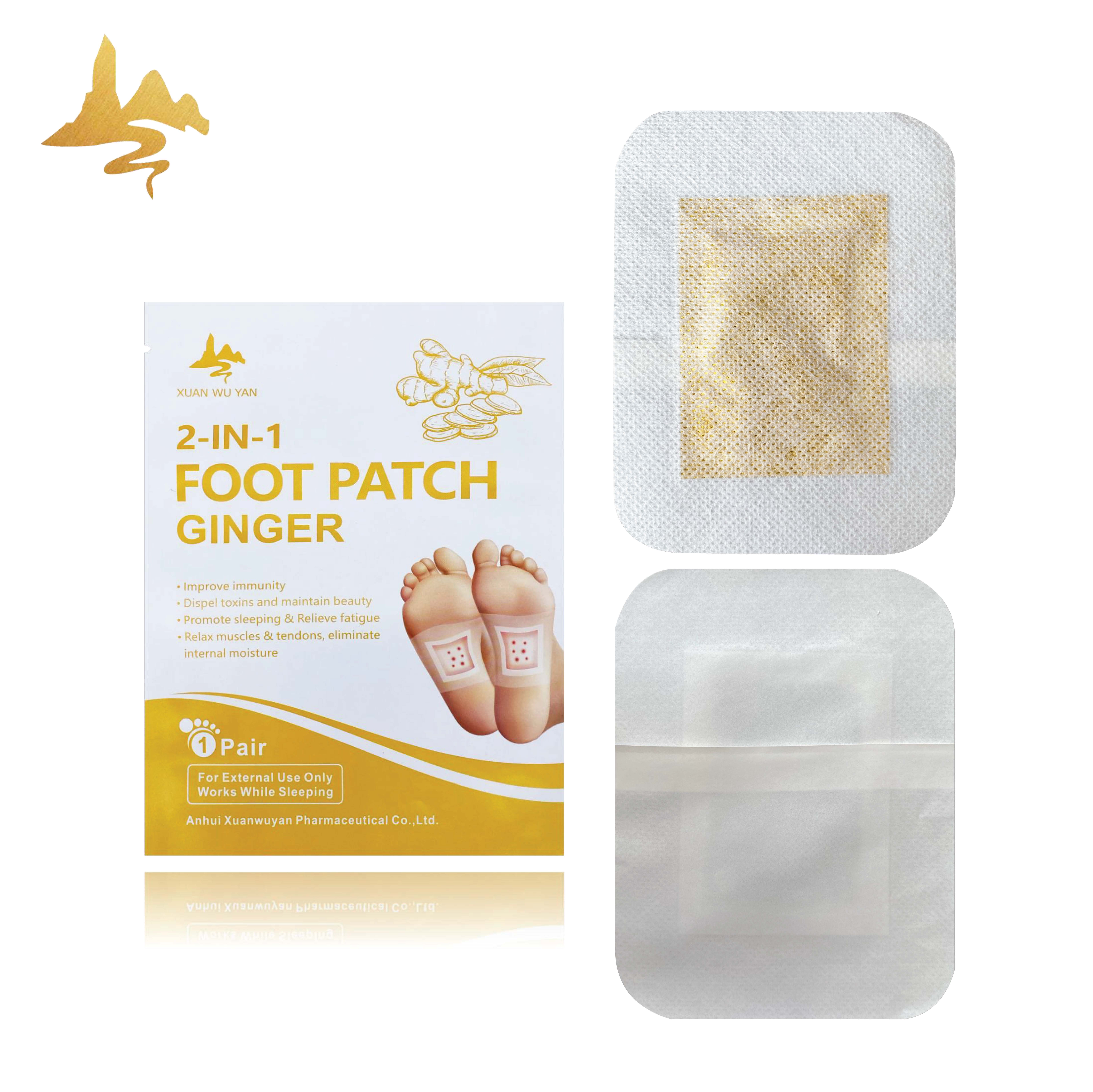 2in1 foot patch-Ginger