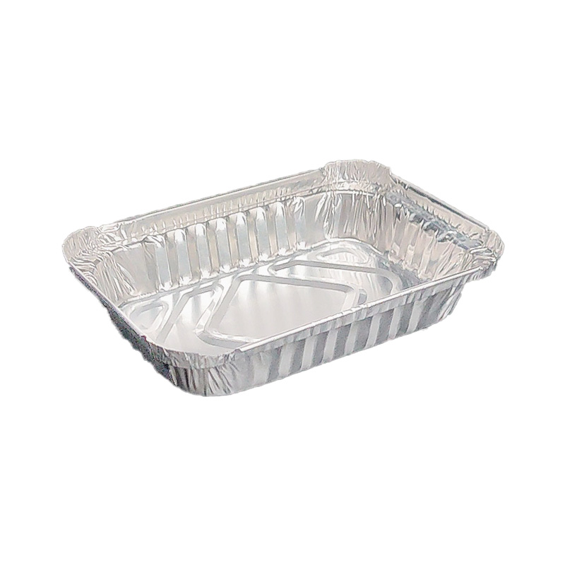 Rectangular Aluminum Foil Baking Pans - Food Grade Loaf Pans for Oven, Grill & Catering - Commercial