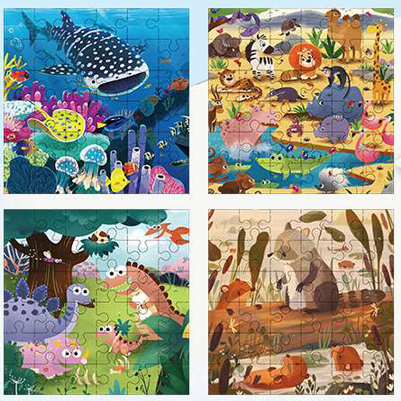 Animal Dinosaur Ocean Picture Puzzle Toy Kid Educational Toys Jigsaw Toy