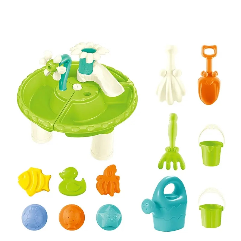 Children Outdoor Activity Beach Table Toy Sand Beach Bucket Tools Toy Beach Toys