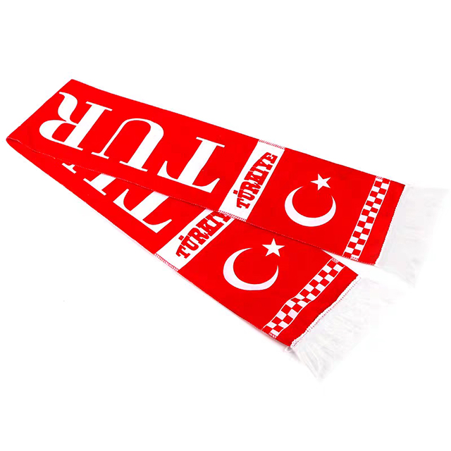 Custom 2026 World Football Team Summer Print Fan Scarf Sport Event Cup Supporter Soccer Club Scarves