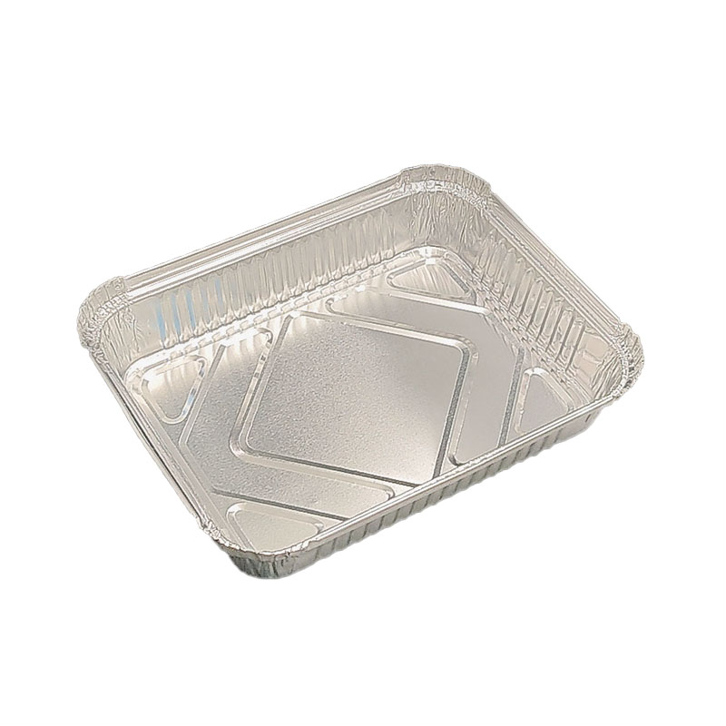Large Disposable Aluminum Foil Container, Food-Grade Heavy-Duty Tray for Baking, Cooking, Catering