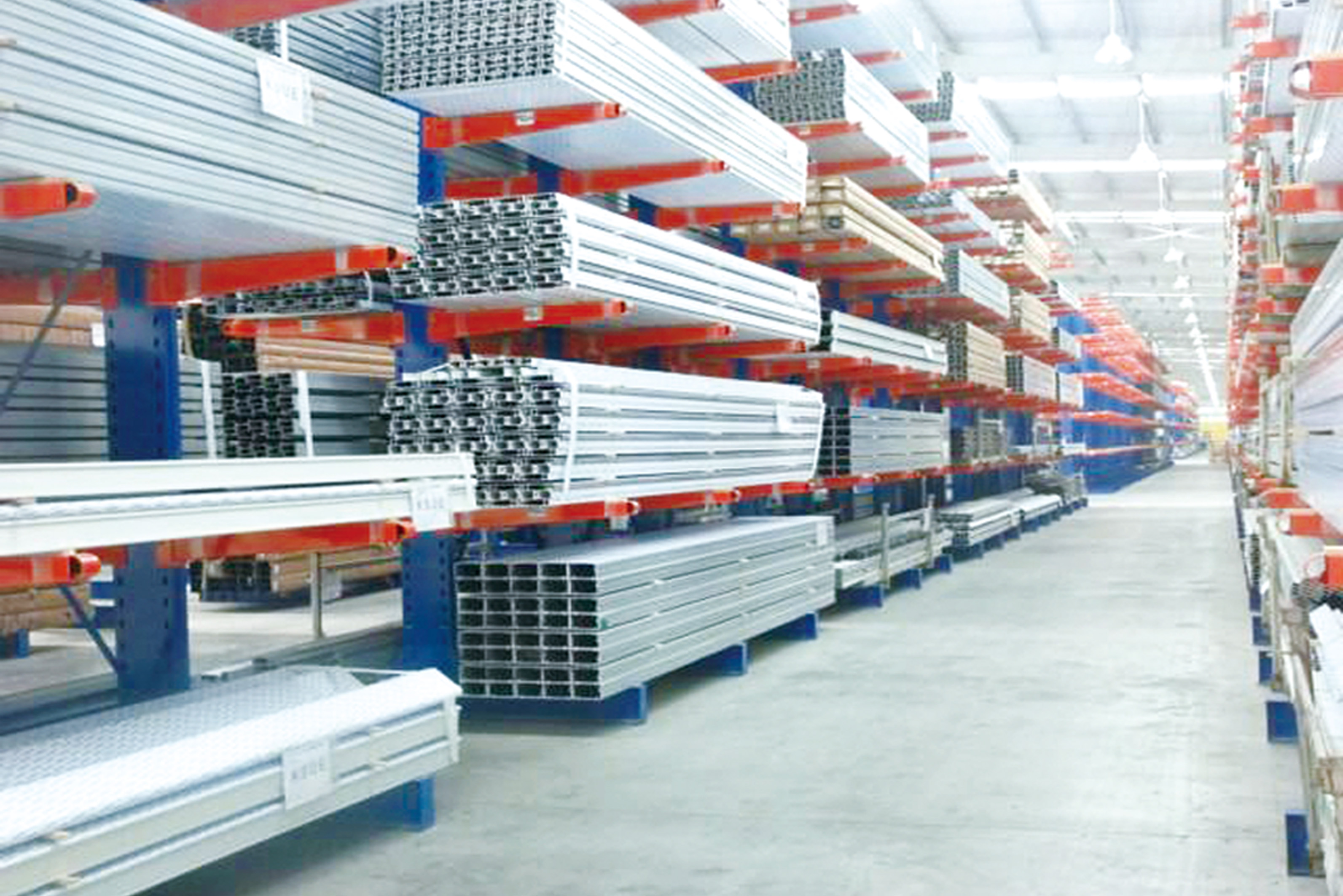 Satong Manufacturing, Cantilever Shelves, Pharmaceutical Warehousing