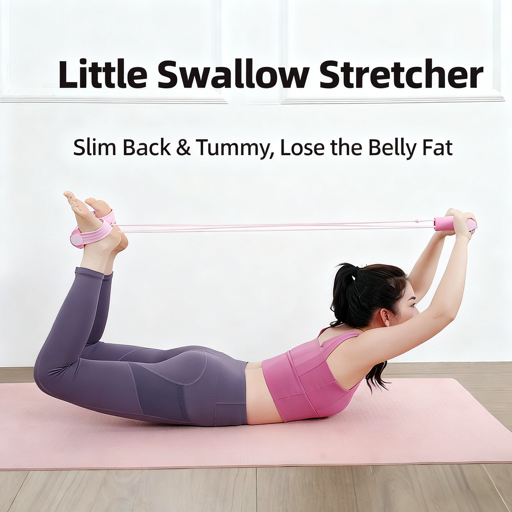Foot-operated resistance trainer Home fitness equipment Sit-up resistance trainer Yoga home workout
