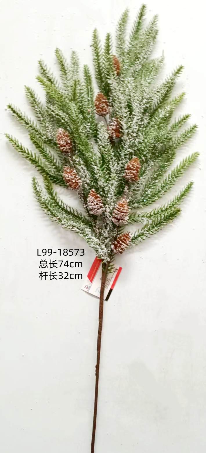 Green decorative items