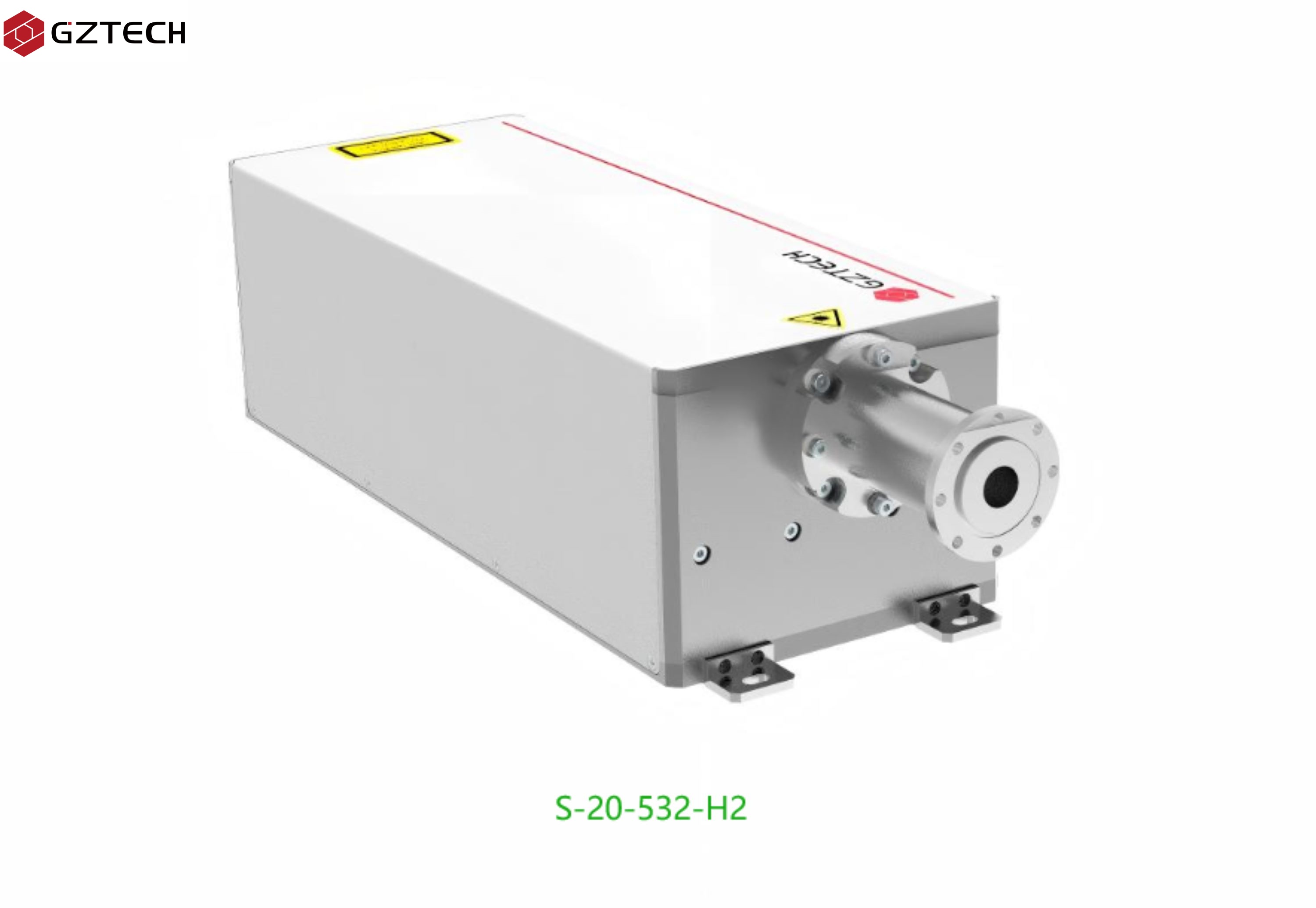 20W Solid-State Green Laser for Laser Machine Micro machining at Glass/PCB/Plastics material