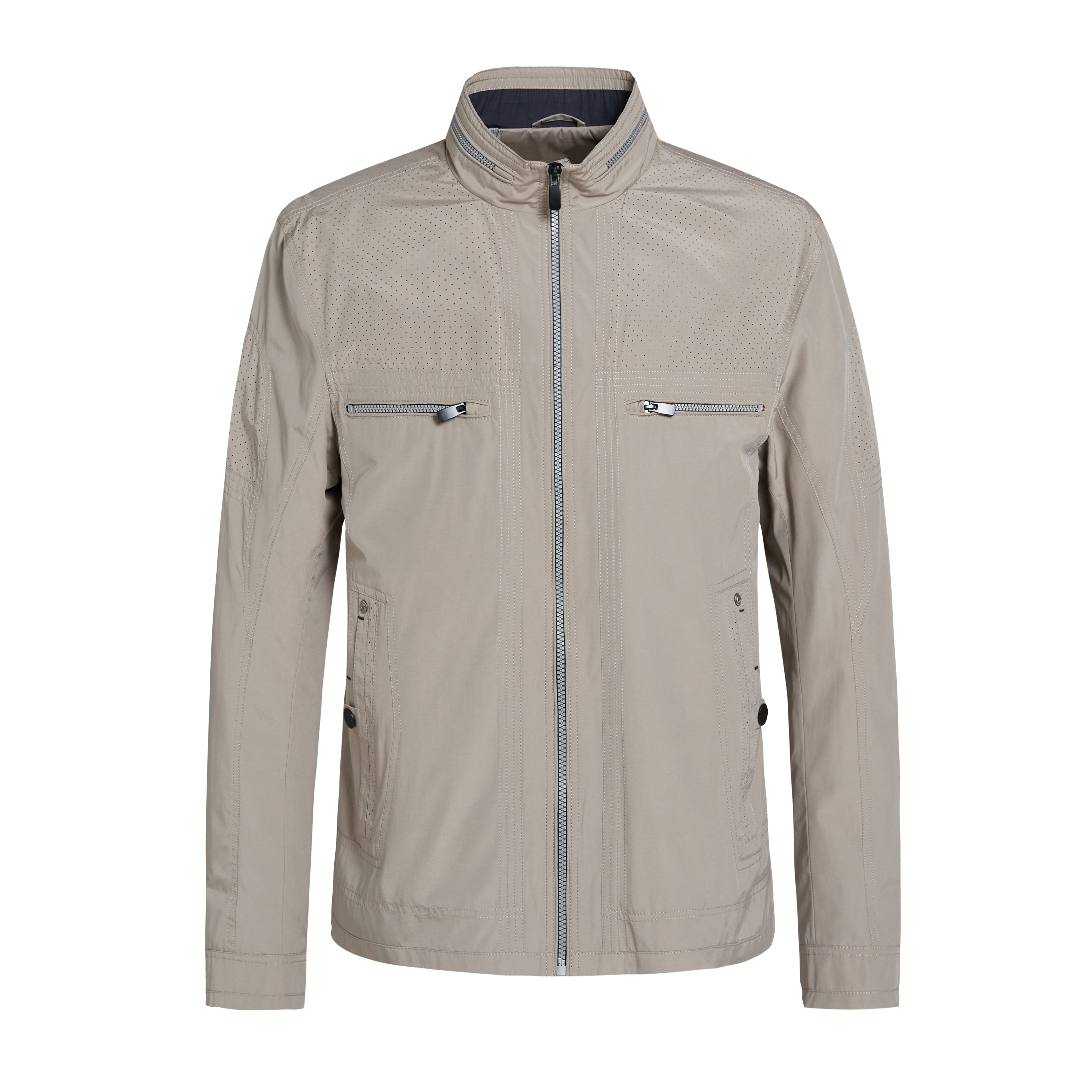 new fashion casual hole fabric cotton men's jackets coats man winter jacket