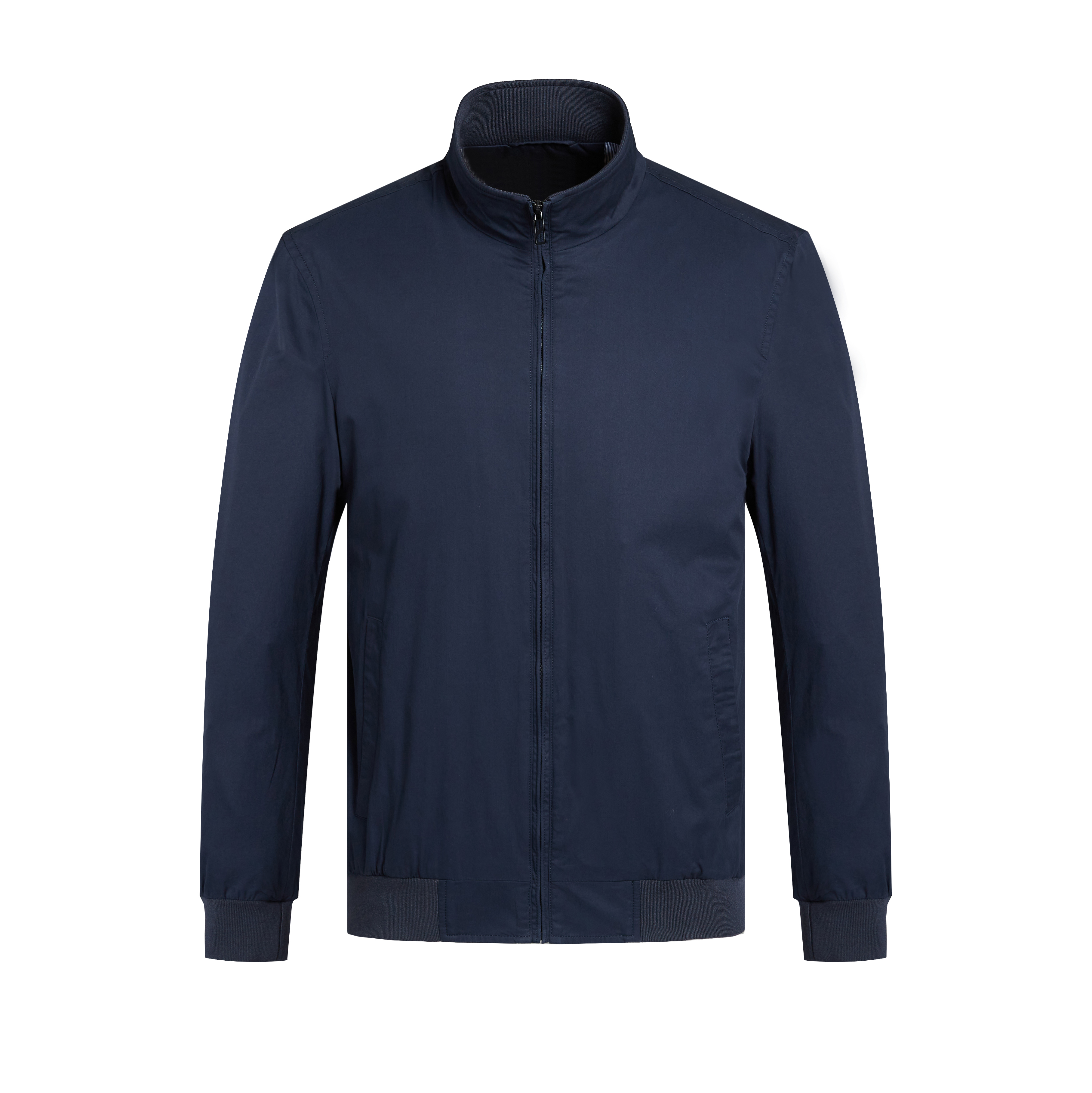 high quality winter men's casual 100% cotton bomber jacket
