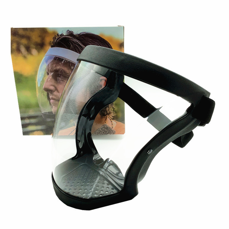 Transparent Anti-Fog Protective Face Shield with Droplet and Dust Protection