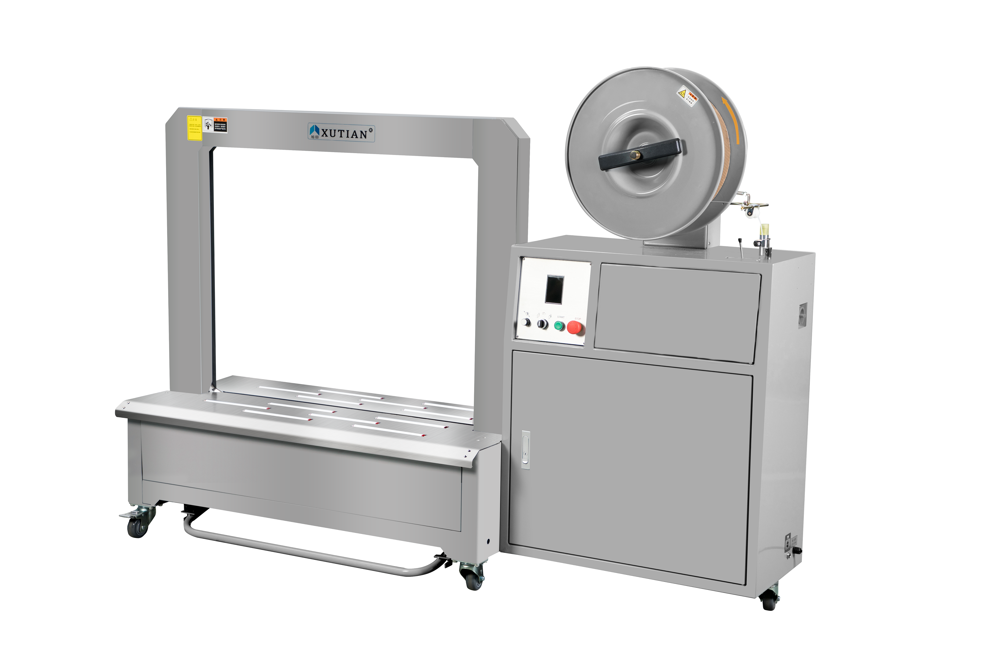 Q8L low table high speed strapping machine