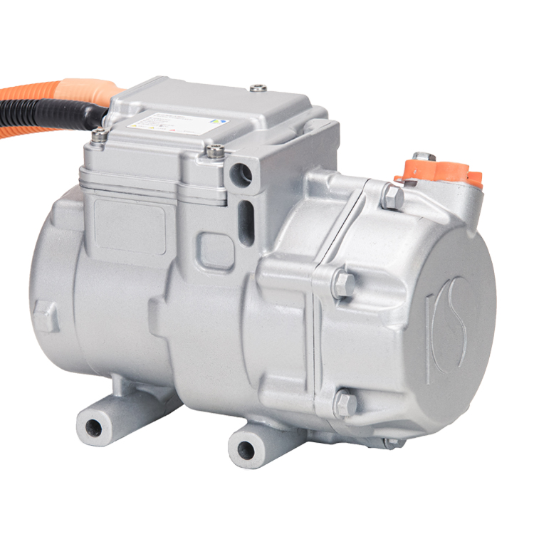 Posung 14cc 72v electric vehicle air conditioning compressor R134a/R1234yf DC scroll compressor