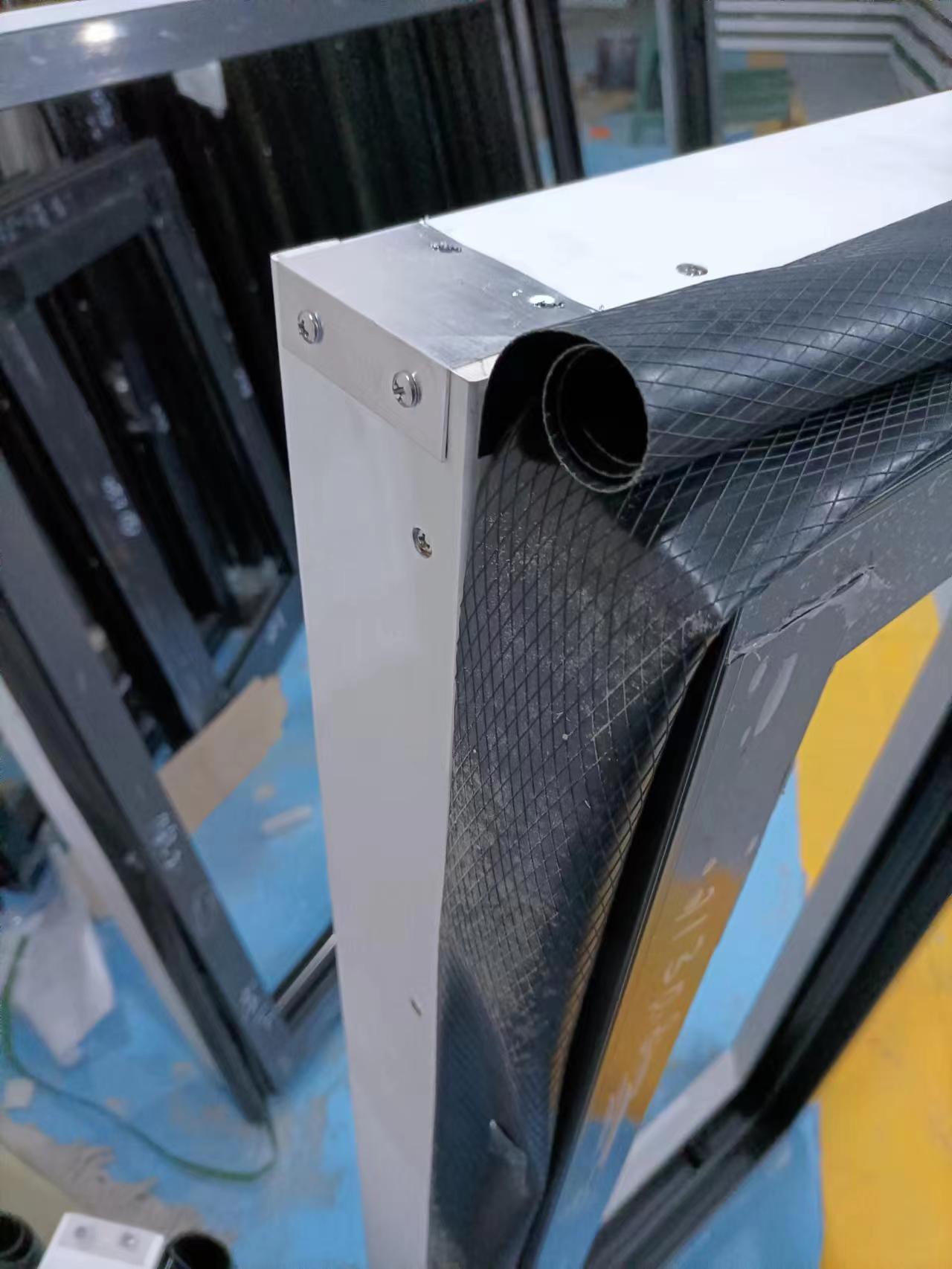 timber reveal with DPC
