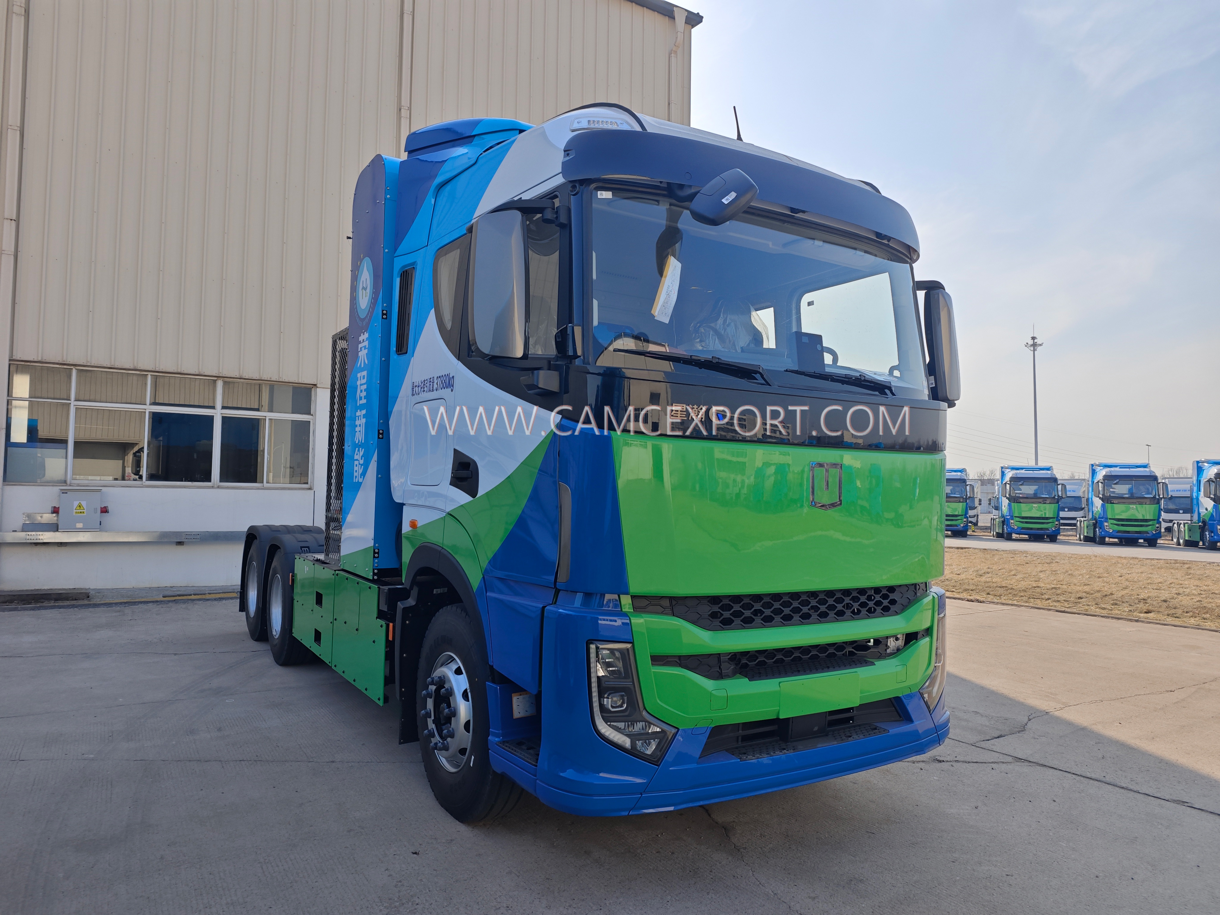 CAMC 6x4 Hydrogen Fuel Cell Tractor
