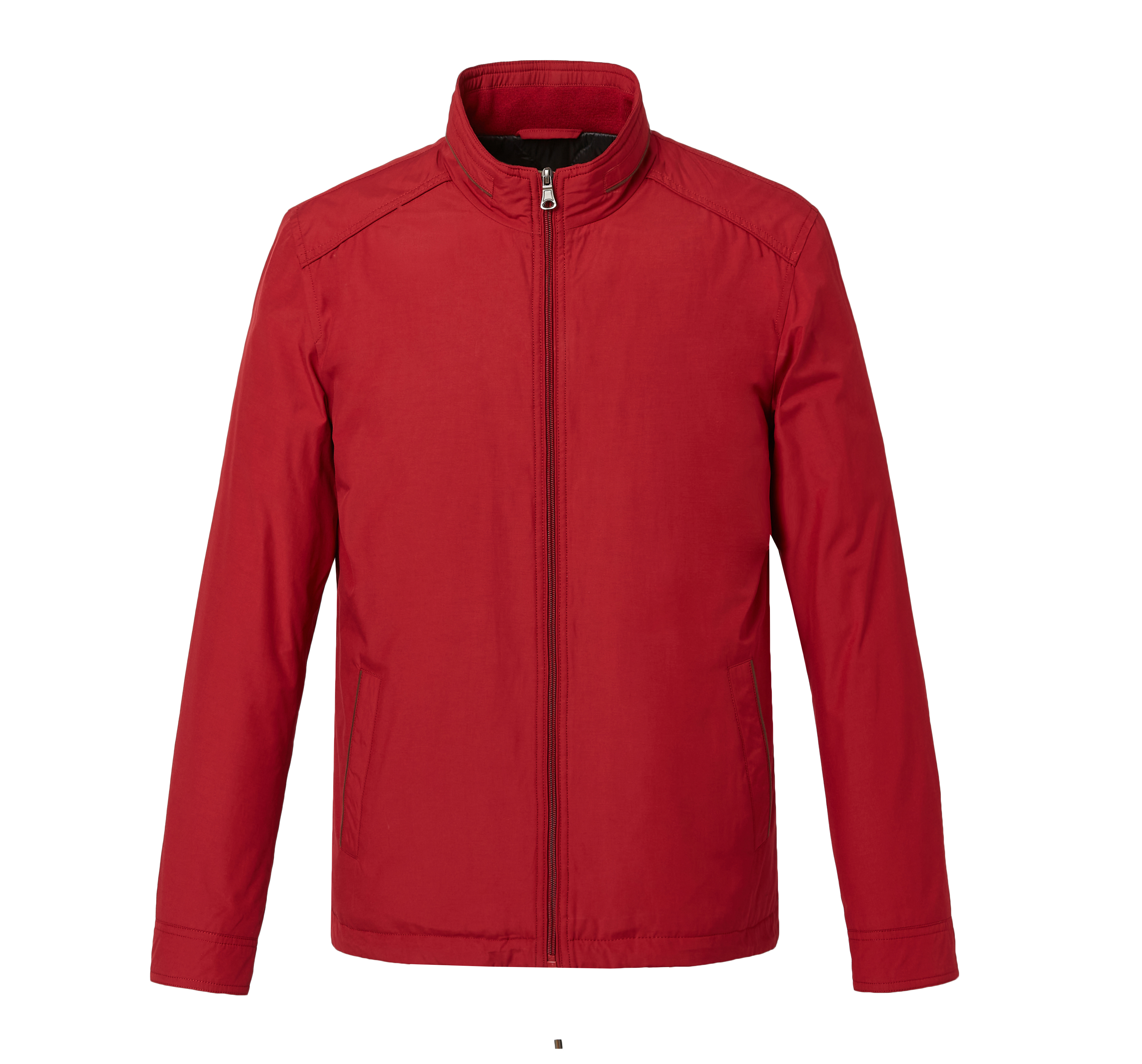 OEM Fasion Cotton Winter Quilt Coat Waterproof Warm Keep Red Jackets Mens