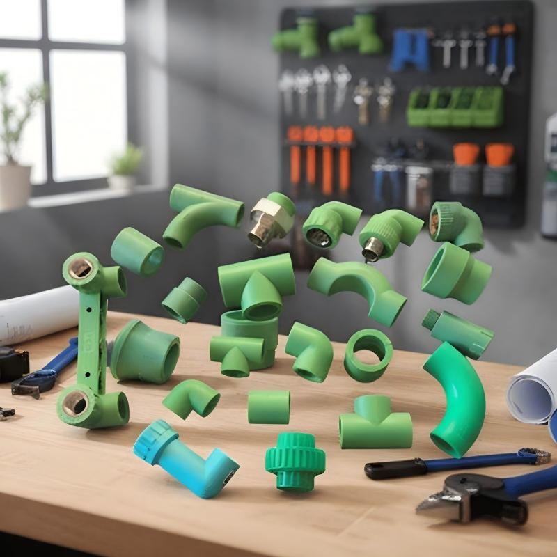 CE-certified durable PPR pipe fittings 20-160mm