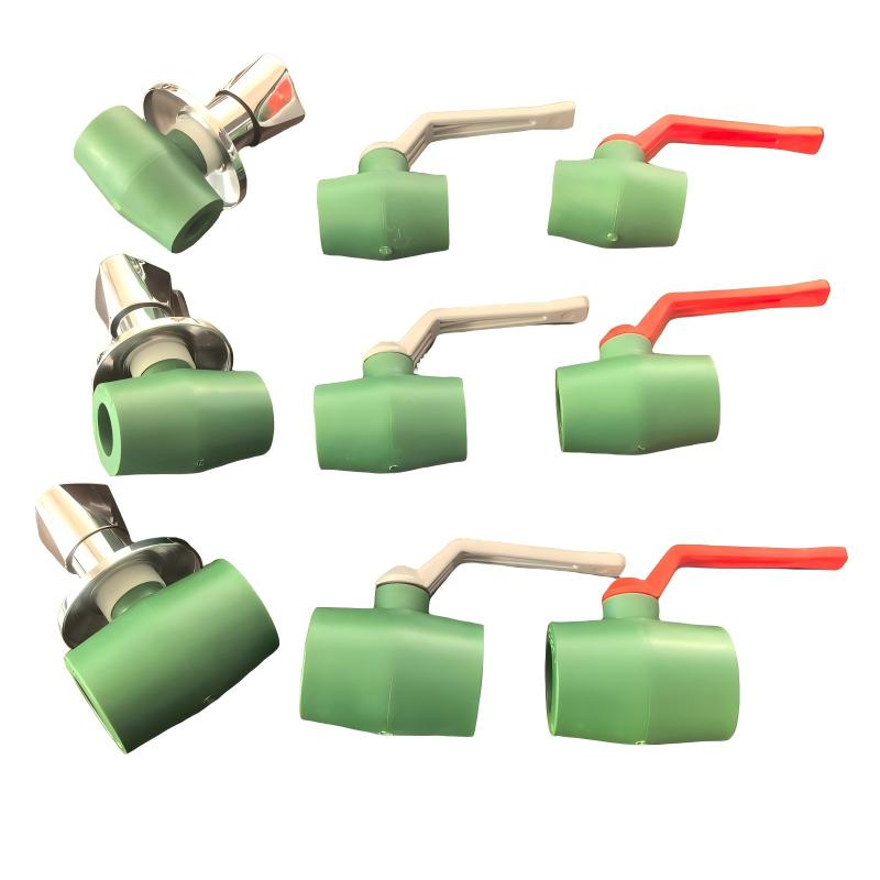 Various handle PPR luxury ball valves