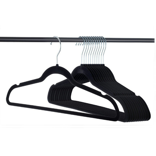 black color Velvet hanger